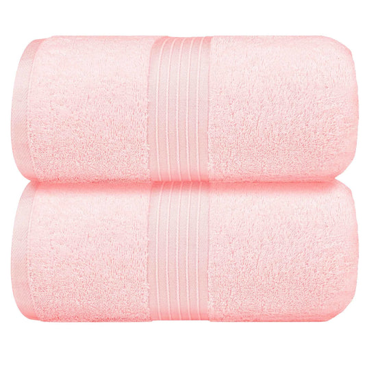 Bliss Kingdom Jumbo Bath Sheets 2-Pack – Extra Large 90x180 cm, 100% Combed Cotton, Soft & Absorbent Luxury Towels for Bathroom, Spa & Hotel Use