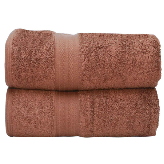 Bliss Kingdom Indigo Bath Towels 2-Pack – Extra Large 70x140 cm, 100% Cotton, Soft & Absorbent Quick Dry Towels for Bathroom, Spa & Hotel Use