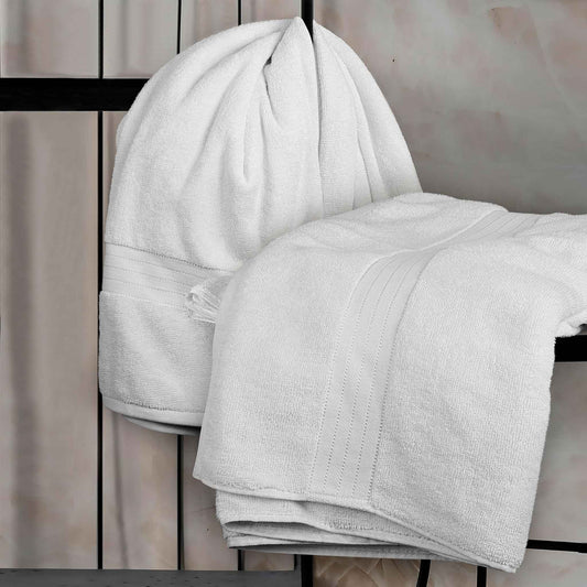 Bliss Kingdom Luxe Jumbo Bath Sheets 2-Pack – Extra Large 90x180 cm, 100% Combed Cotton, Soft & Absorbent Luxury Towels for Bathroom, Spa & Hotel Use