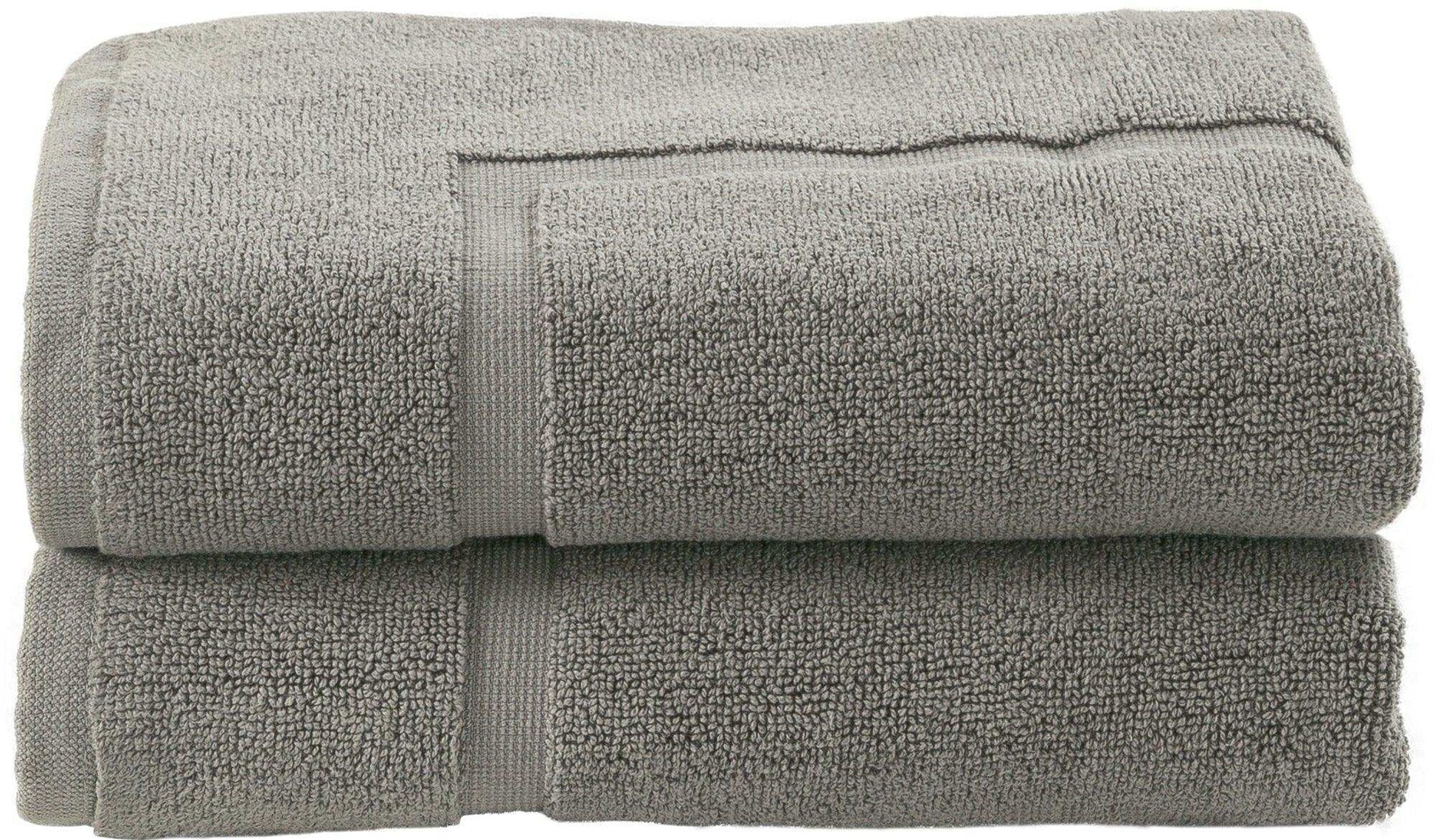 Bath Mats - 2 Pack (50 x 80 cm) | 100% Cotton 1000 GSM Super Soft, Extra Absorbent Floor Mats for Bathrooms & Kitchen for an Elegant Look. Available in a variety of colours - Bliss Kingdom