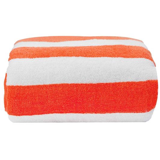 Bliss Kingdom Cabana Stripes Beach & Pool Towels 2-Pack – Extra Large 90x180 cm, 100%  Cotton, Soft & Absorbent Luxury Towels for Pool, Beach & Spa Use