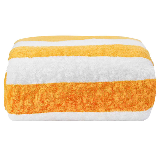 Bliss Kingdom Cabana Stripes Beach & Pool Towels 2-Pack – Extra Large 90x180 cm, 100%  Cotton, Soft & Absorbent Luxury Towels for Pool, Beach & Spa Use
