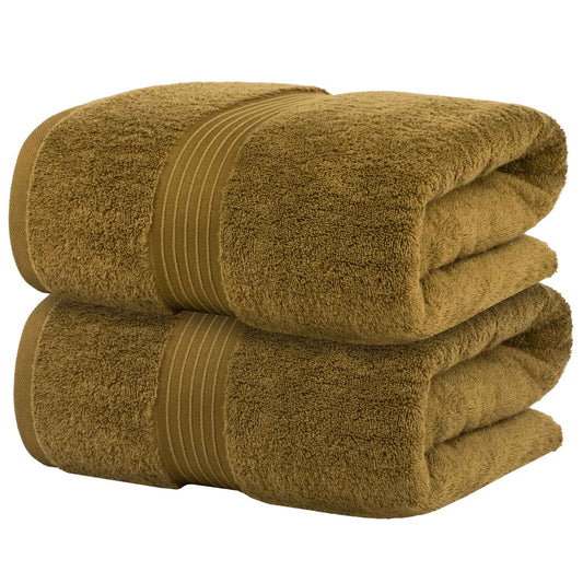 Bliss Kingdom Jumbo Bath Sheets 2-Pack – Extra Large 90x180 cm, 100% Combed Cotton, Soft &  Absorbent Luxury Towels for Bathroom, Spa & Hotel Use