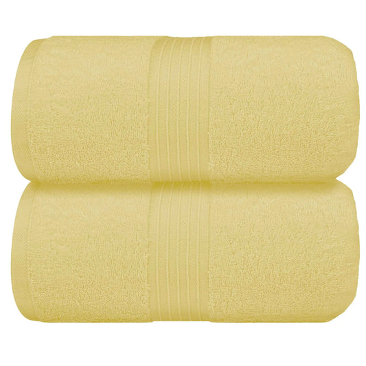 Bliss Kingdom Jumbo Bath Sheets 2-Pack – Extra Large 90x180 cm, 100% Combed Cotton, Soft &  Absorbent Luxury Towels for Bathroom, Spa & Hotel Use