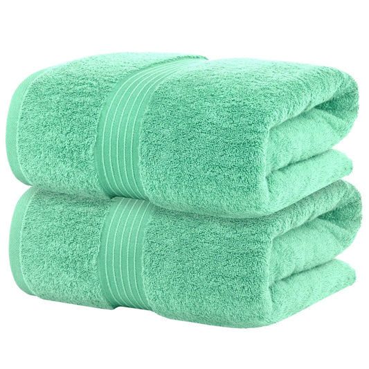 Bliss Kingdom Jumbo Bath Sheets 2-Pack – Extra Large 90x180 cm, 100% Combed Cotton, Soft &  Absorbent Luxury Towels for Bathroom, Spa & Hotel Use