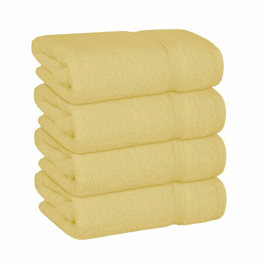 Bliss Kingdom Luxury Hand Towels 4-Pack – 40x70 cm, 100% Combed Cotton, Soft & Absorbent  Premium Towels for Bathroom, Kitchen & Spa Use