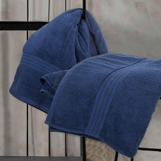 Bliss Kingdom Luxe Jumbo Bath Sheets 2-Pack – Extra Large 90x180 cm, 100% Combed Cotton,  Soft & Absorbent Luxury Towels for Bathroom, Spa & Hotel Use