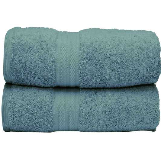 Bliss Kingdom Indigo Bath Towels 2-Pack – Extra Large 70x140 cm, 100% Cotton, Soft &  Absorbent Quick Dry Towels for Bathroom, Spa & Hotel Use