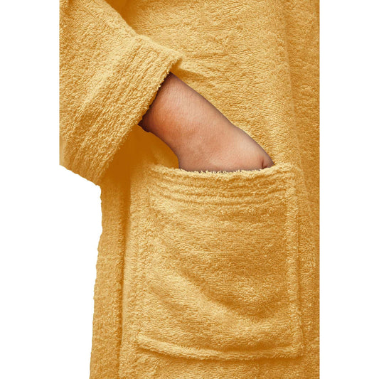 Bliss Kingdom Unisex Cotton Bathrobe for Men & Women – Soft & Absorbent Hooded Robe with  Pockets and Belt, Premium 100% Ring-Spun Cotton for Bathroom, Spa & Home Use