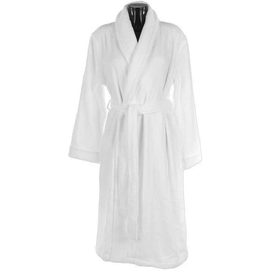 Bliss Kingdom Unisex Cotton Bathrobe for Men & Women – Soft & Absorbent Hooded Robe with  Pockets and Belt, Premium 100% Ring-Spun Cotton for Bathroom, Spa & Home Use