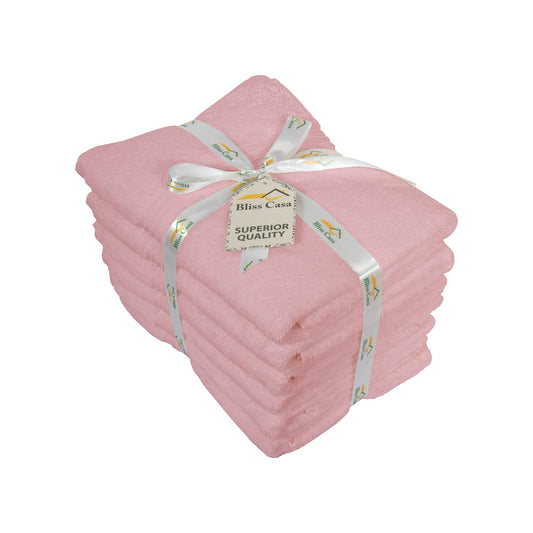 Bliss Kingdom Large Hand Towels 6-Pack – 50x100 cm, 100% Combed Cotton, Soft & Absorbent  Luxury Towels for Bathroom, Kitchen & Spa Use